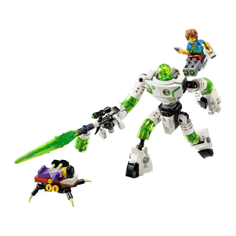 LEGO Mateo en Z-Blob de robot