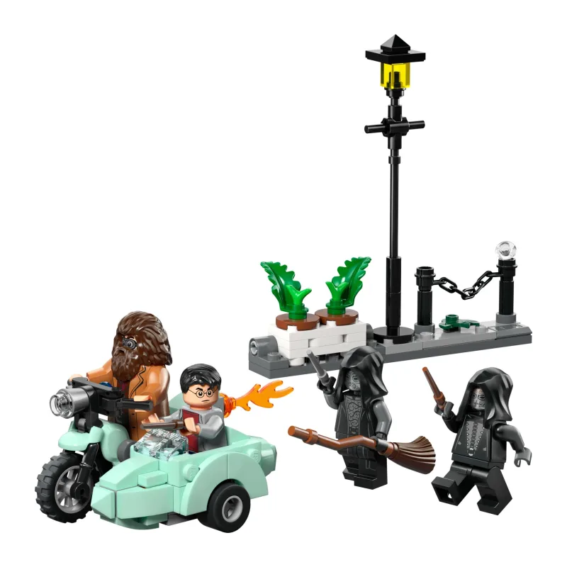 LEGO Hagrid en Harry's Ligusterlaan ontsnapping
