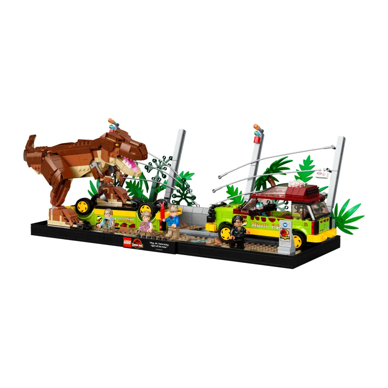 LEGO T-Rex ontsnapping