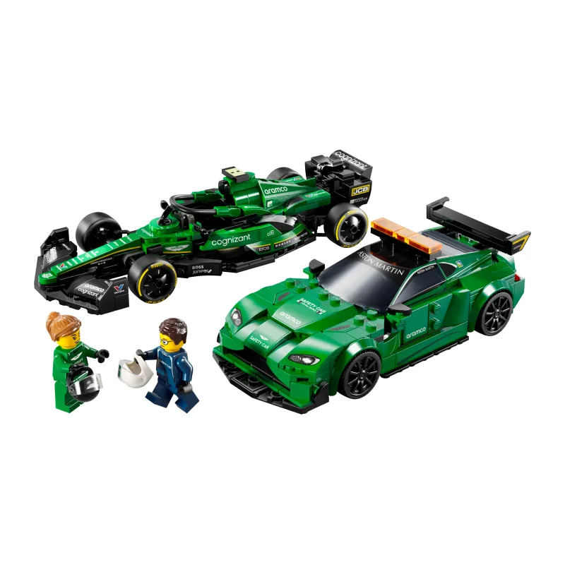 LEGO Aston Martin safety car en AMR23