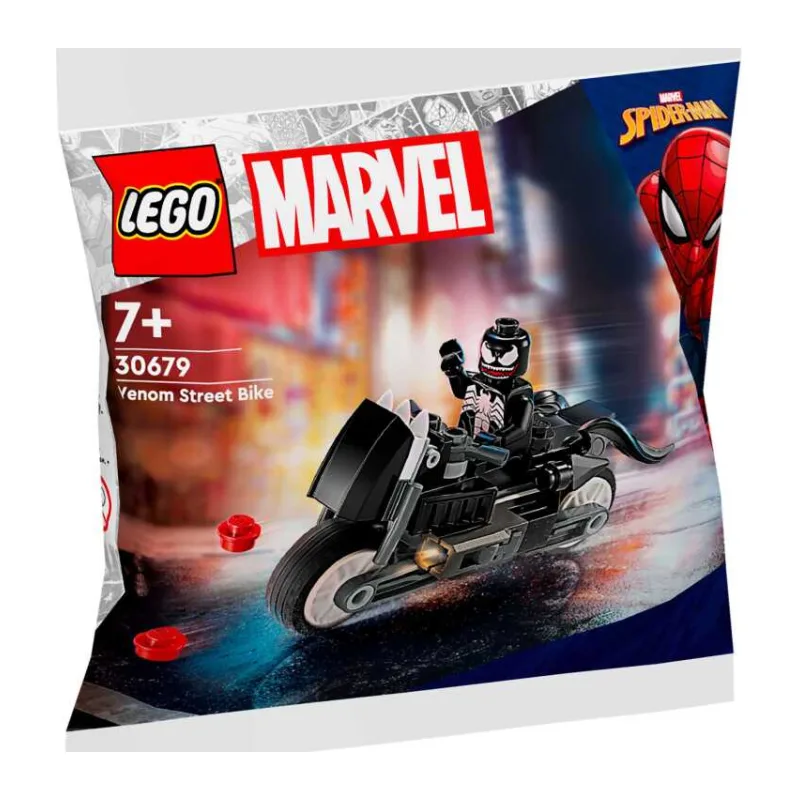 LEGO Marvel - Venom straatmotor Constructiespeelgoed