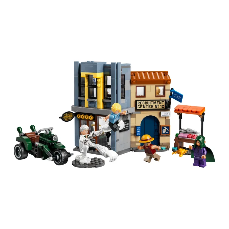 LEGO Confrontatie met kapitein Smoker