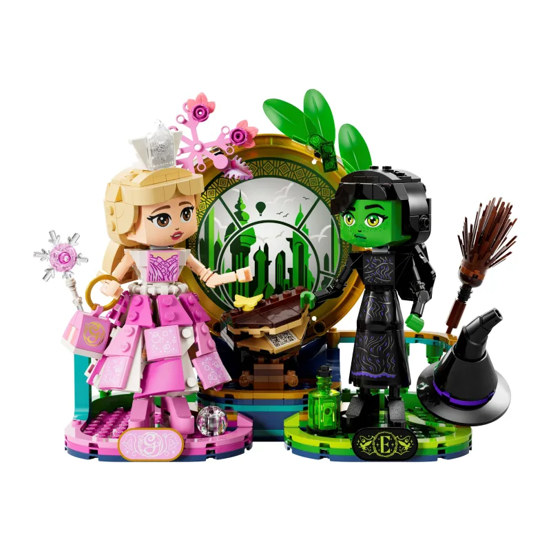 LEGO Elphaba en Glinda figuren