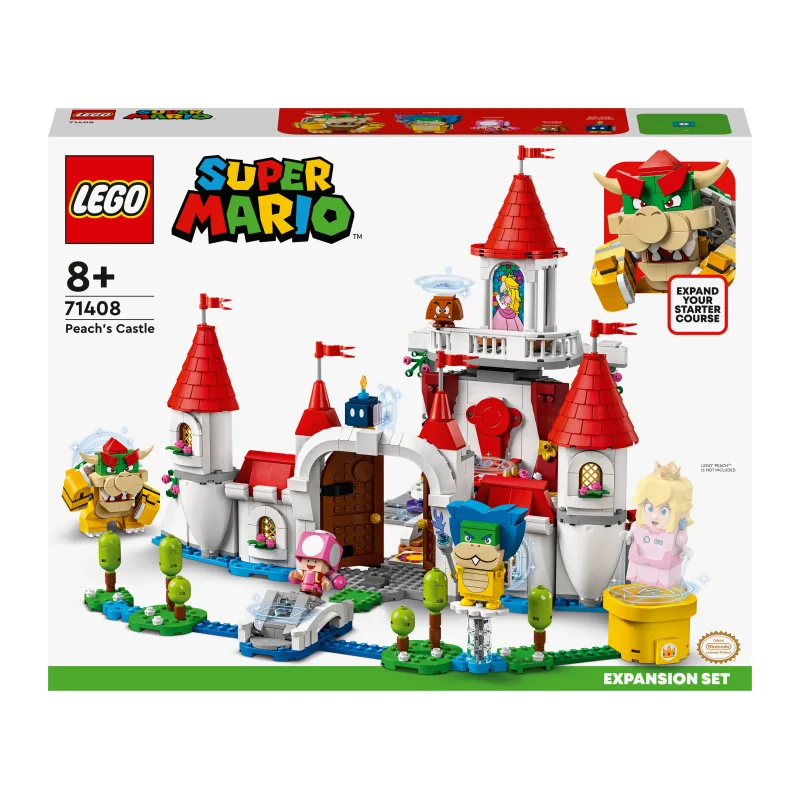 LEGO Super Mario 71408 uitbreidingsset: peach' kasteel