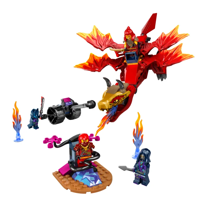 LEGO Kai's brondrakenstrijd