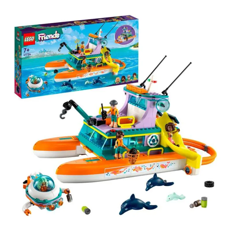 LEGO Friends - Reddingsboot op zee Constructiespeelgoed
