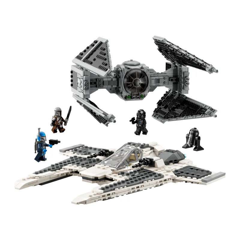 LEGO Mandalorian Fang Fighter vs. TIE Interceptor