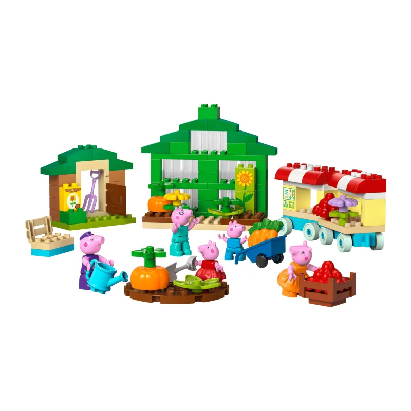 LEGO De tuin en kas van Opa Big