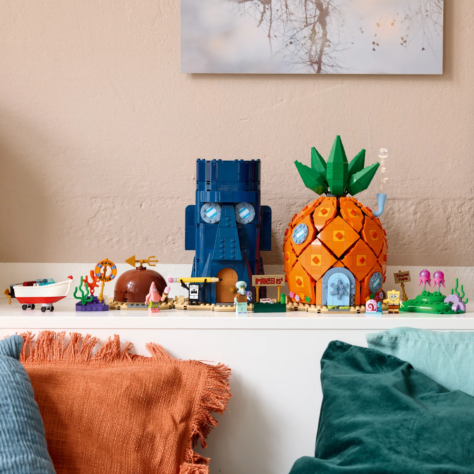 Persfoto van LEGO SpongeBob SquarePants: Bikinibroek