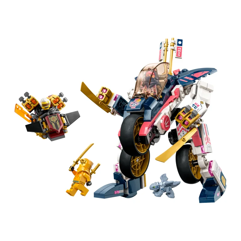 LEGO Sora’s transformerende mecharacemotor