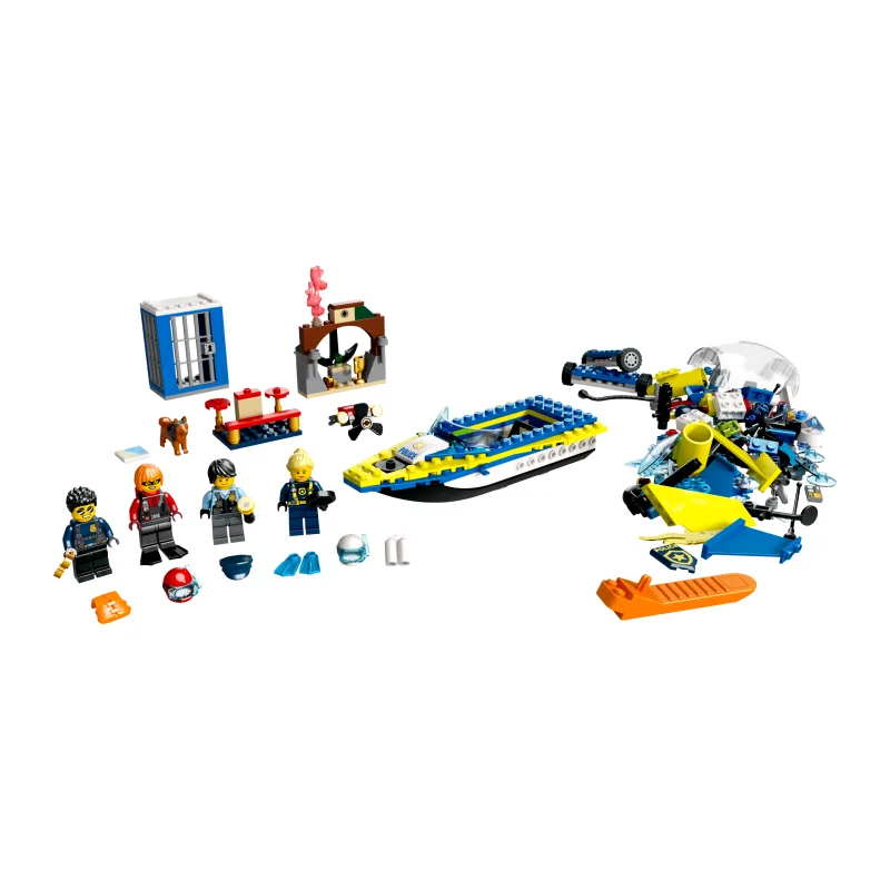 LEGO Waterpolitie recherchemissies