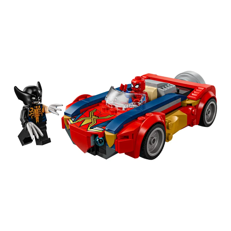 LEGO Spider-Man auto vs. Venomized Wolverine