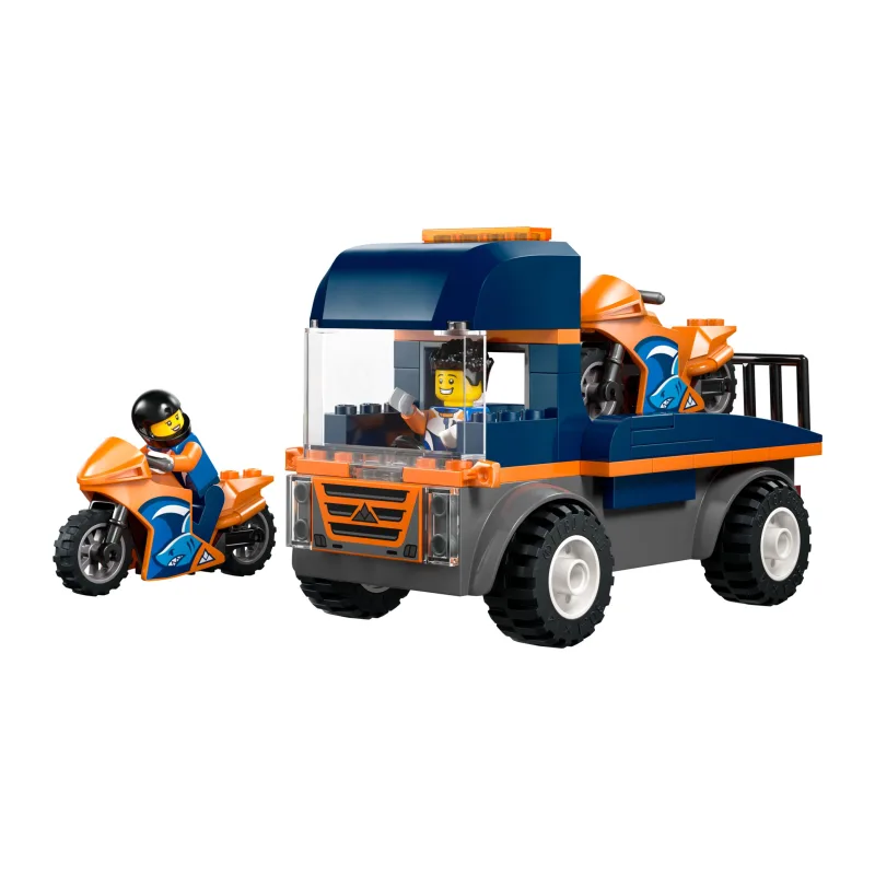 LEGO Transportwagen voor motoren