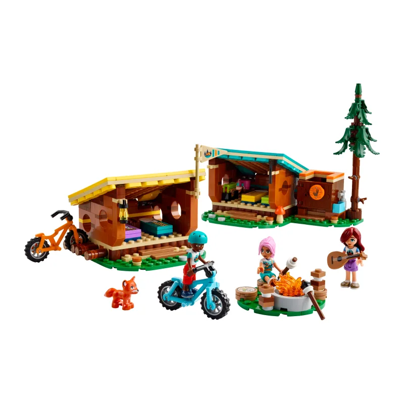 LEGO Avonturenkamp knusse boshutten