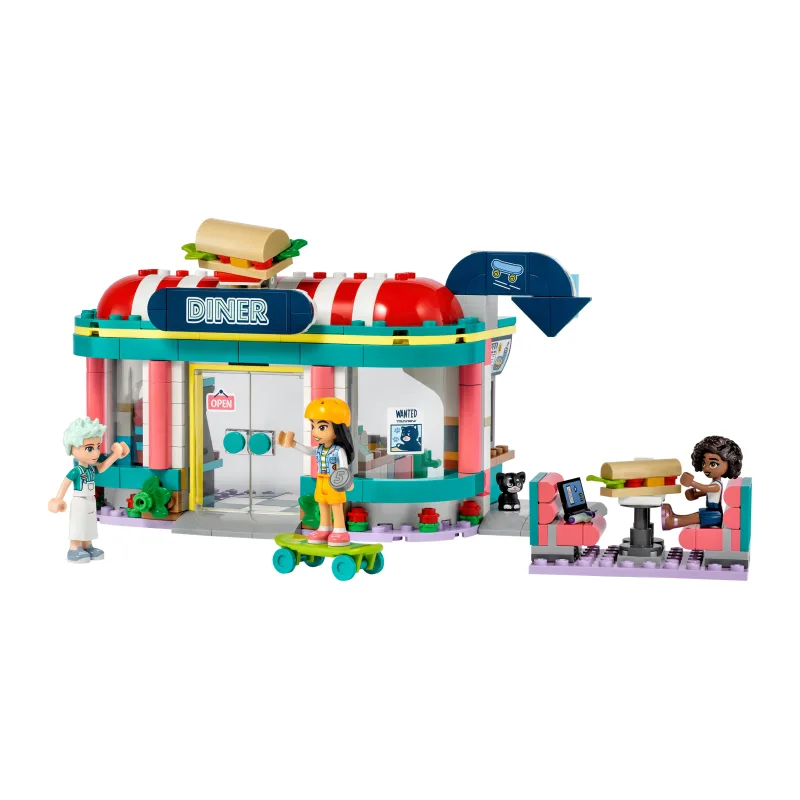 LEGO Friends 41728 restaurant in de stad