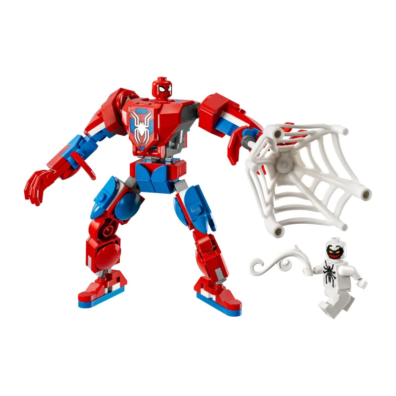LEGO Spider-Man mecha vs. Anti-Venom