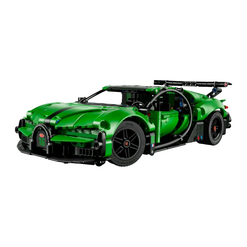LEGO Groene Bugatti Chiron Pur Sport hypercar