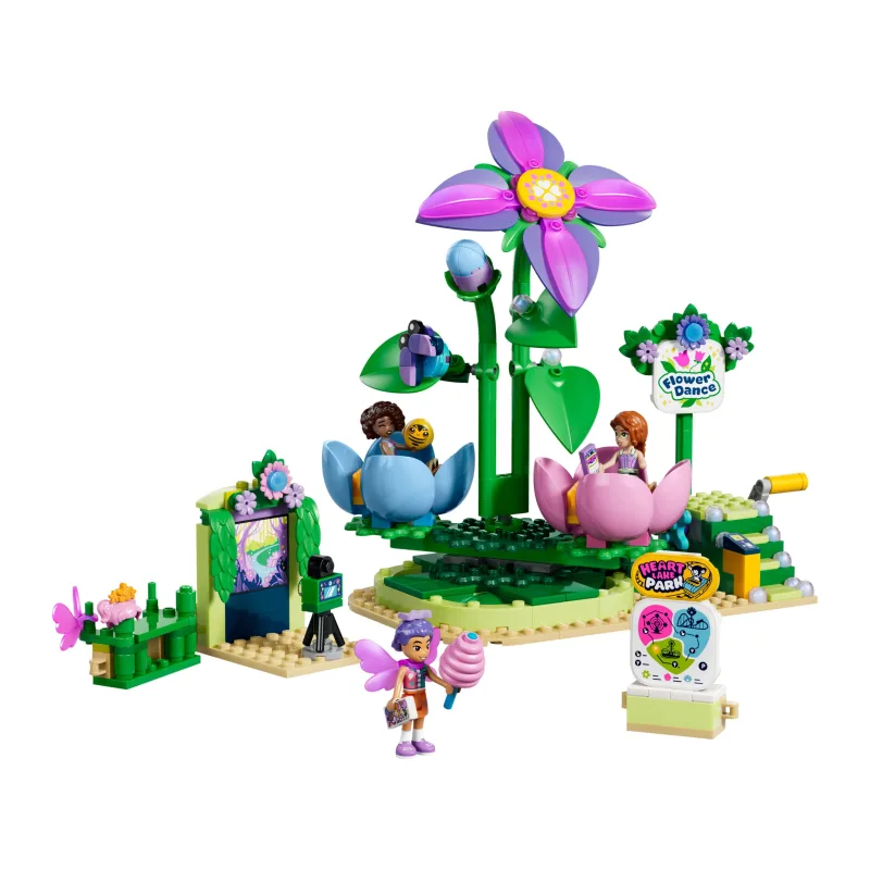 LEGO Draaiende theekopjesattractie met bloementhema