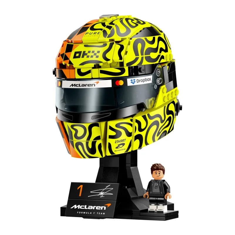 LEGO McLaren Mastercard F1 Team helm van Lando Norris