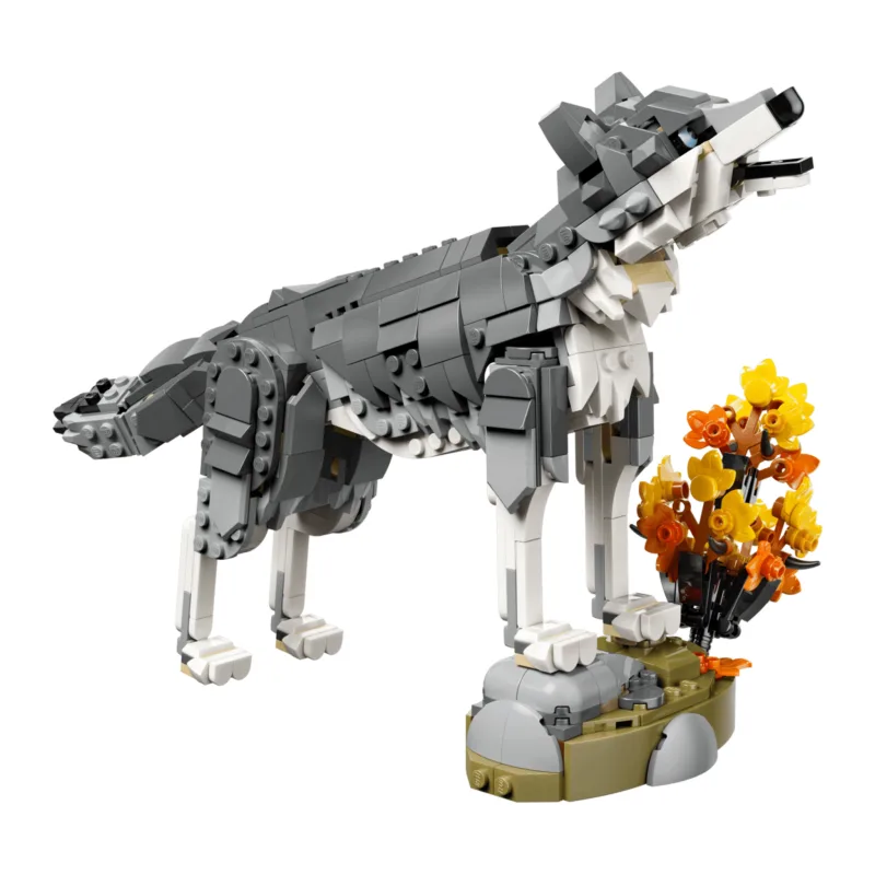 LEGO Bosdieren: grijze wolf