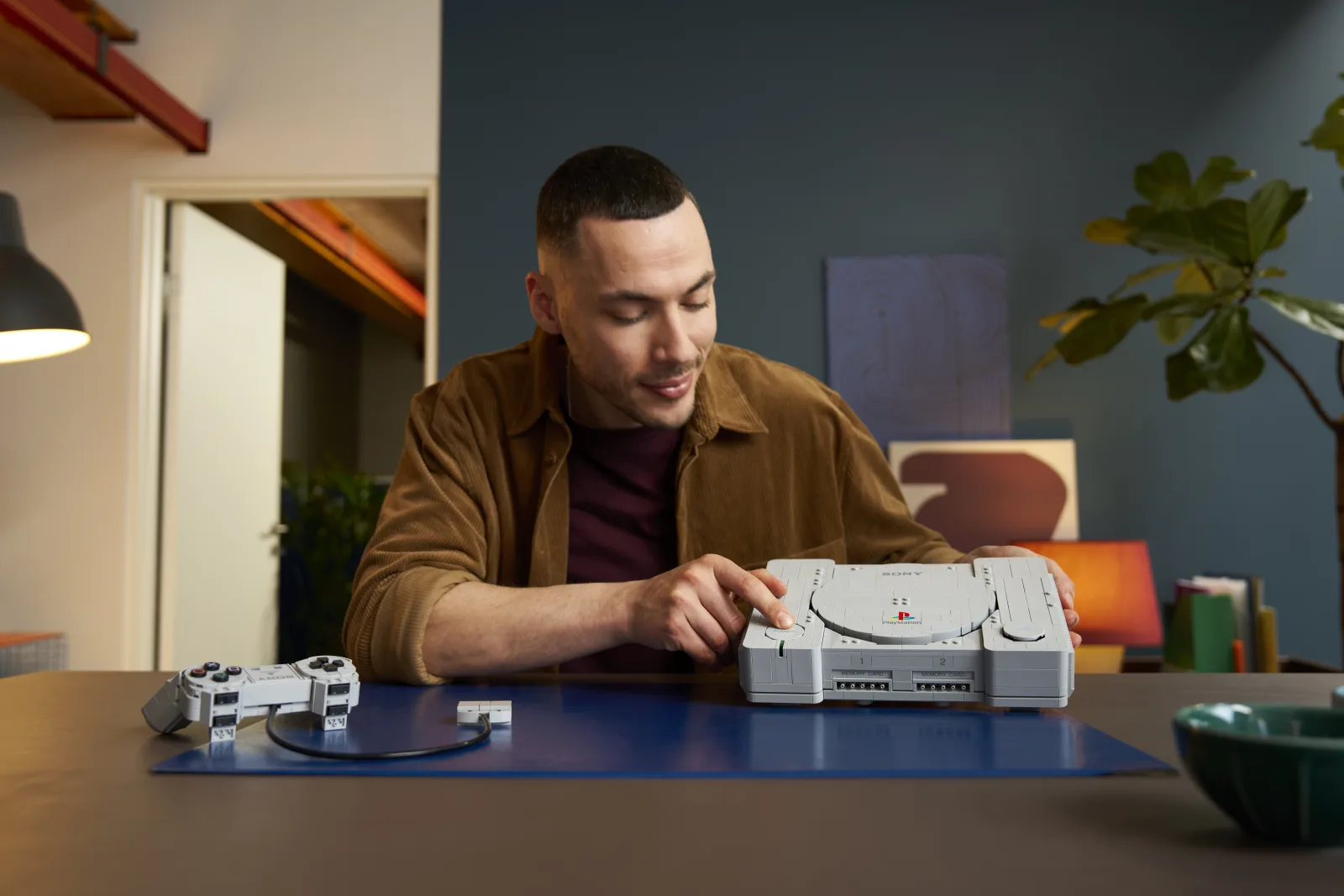 Persfoto van LEGO PlayStation