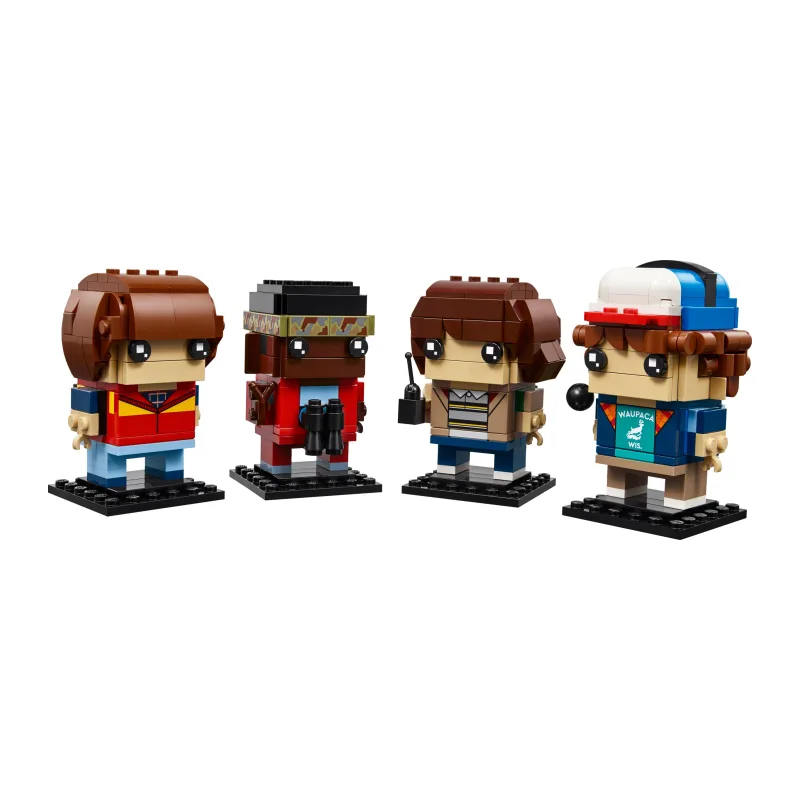 LEGO Mike, Dustin, Lucas en Will figuren