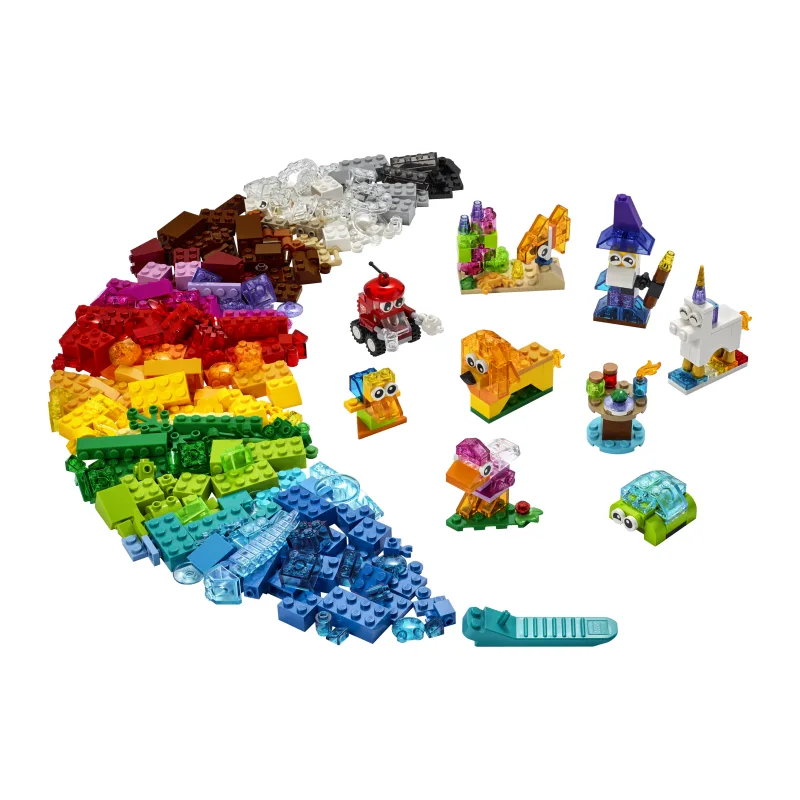 LEGO Creatieve transparante stenen