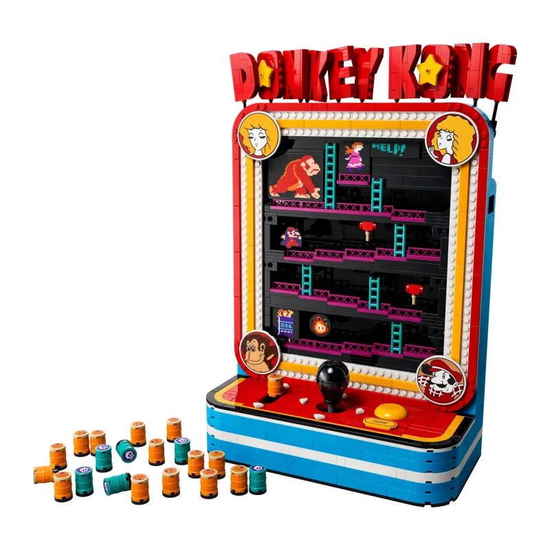 LEGO Donkey Kong-arcadekast