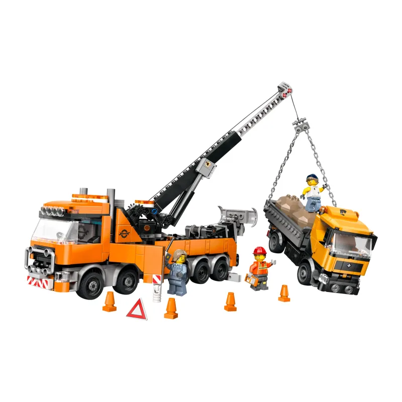 LEGO Zware sleepwagen met kraan