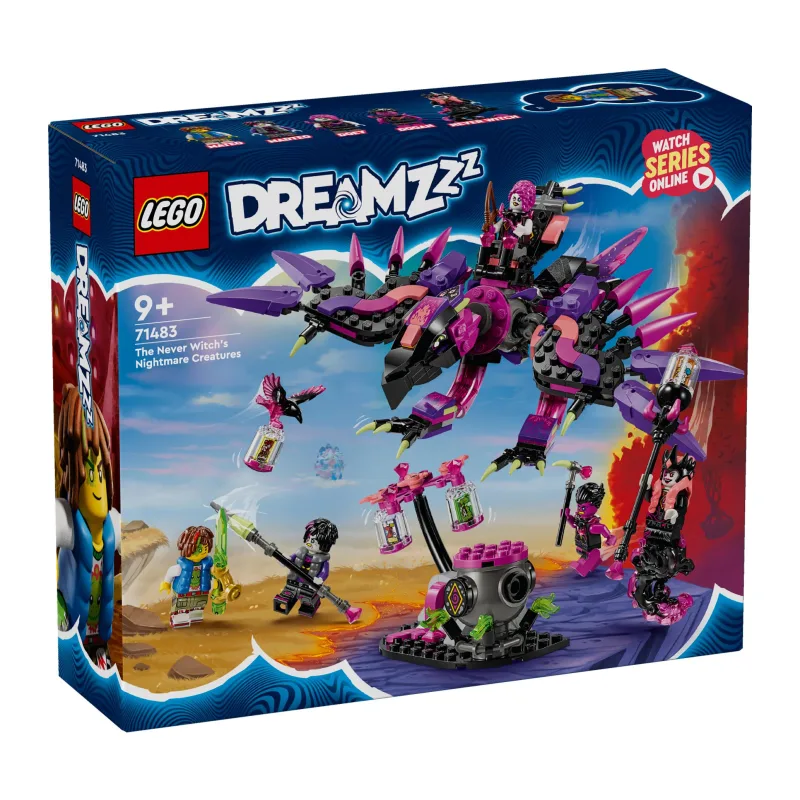 LEGO 71483 Dreamzzz De nachtmerriewezens van de Neder Heks
