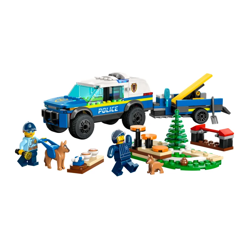 LEGO Mobiele training voor politiehonden