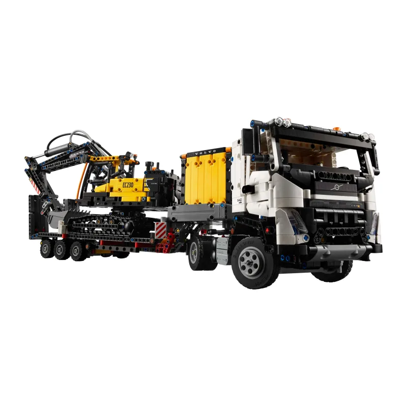 LEGO Volvo FMX truck & EC230 elektrische graafmachine