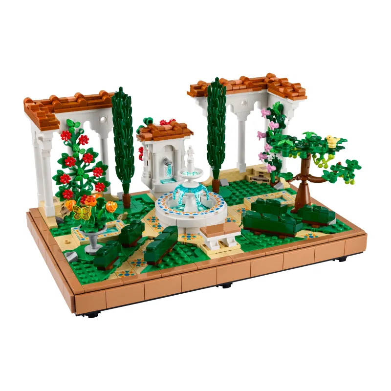 LEGO Tuin met fontein