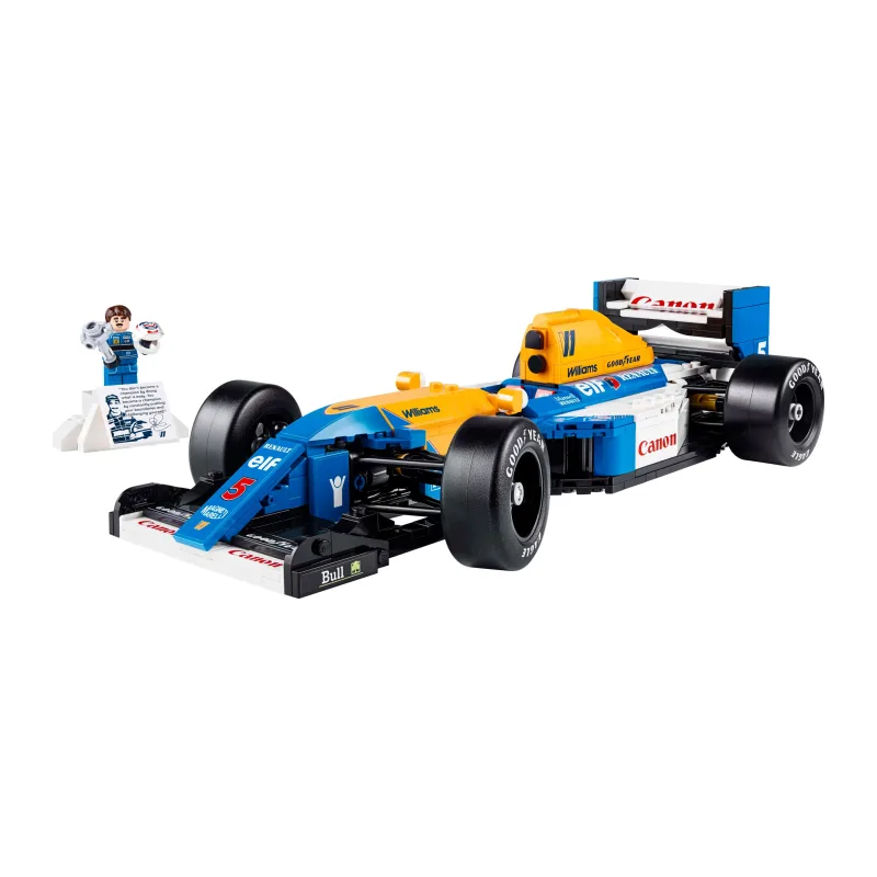 LEGO Williams Racing FW14B en Nigel Mansell