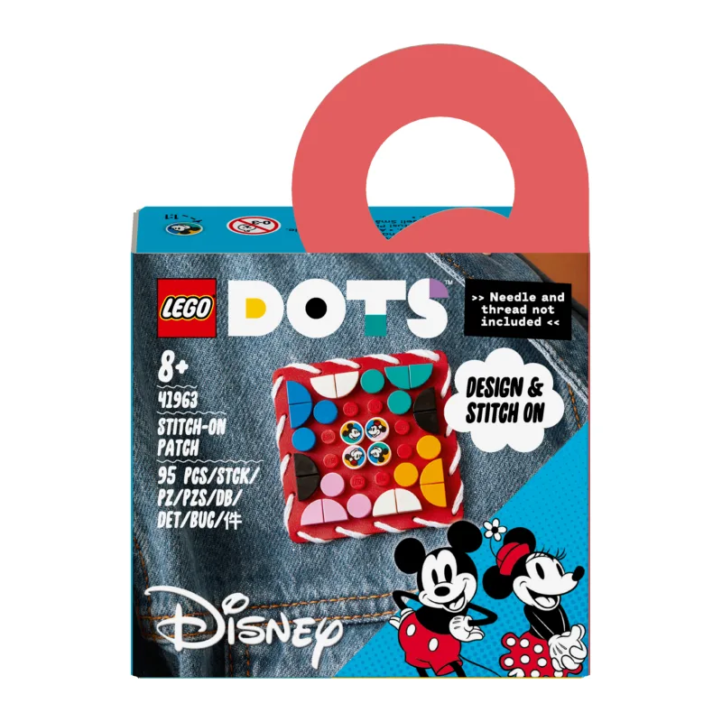 LEGO Dots 41963 Mickey en Minnie creatief aannaaien