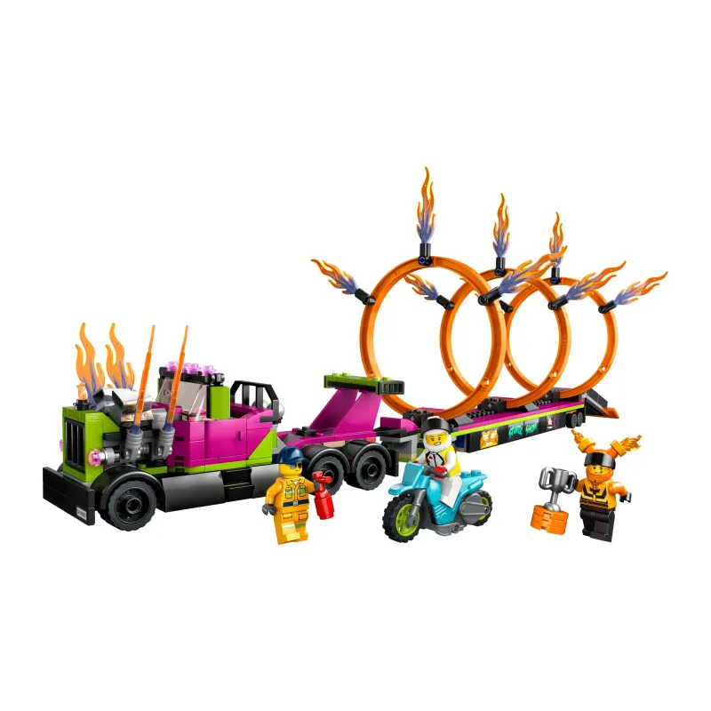LEGO City 60357 stuntz stunttruck & ring of fire-uitdaging