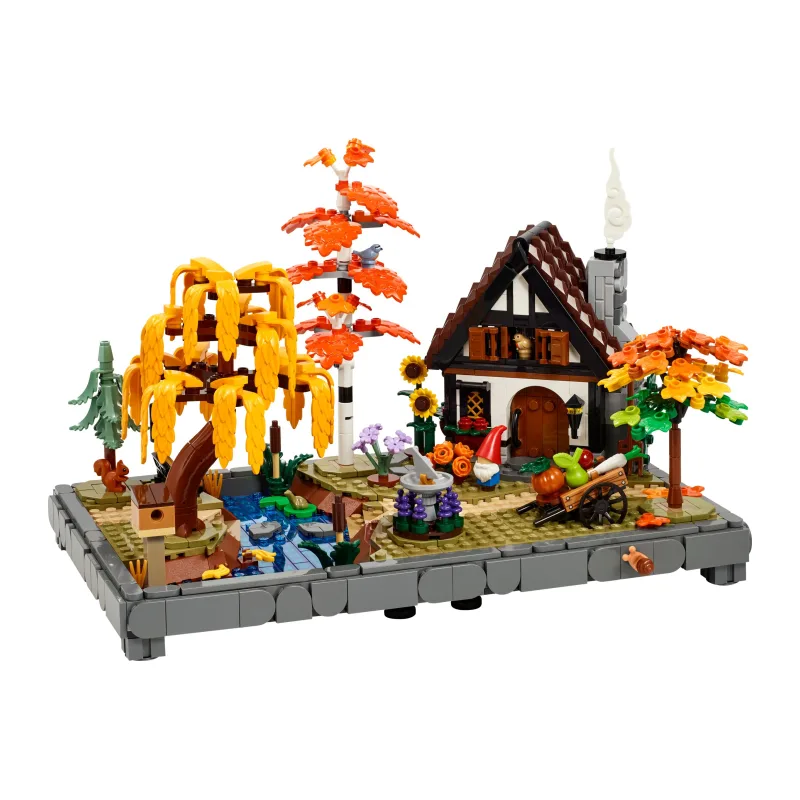 LEGO Herfsttuin met cottage
