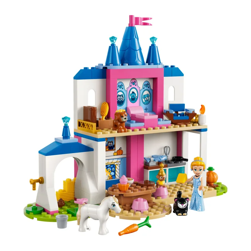 LEGO Assepoesters kasteel met dierenvriendjes