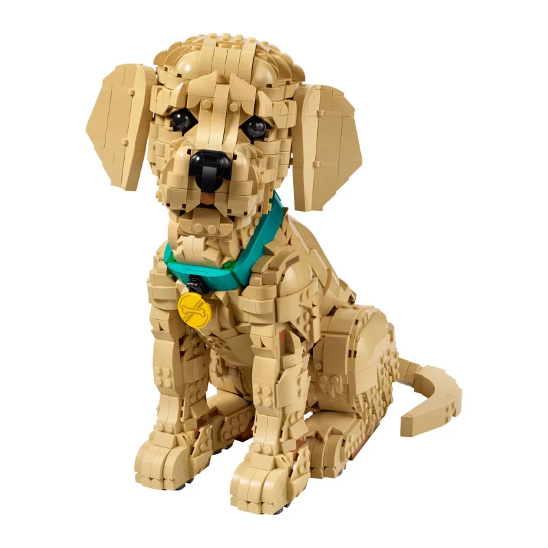 LEGO Golden retriever puppy